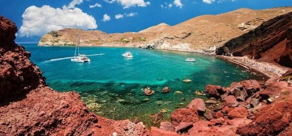 Red Beach Santorini