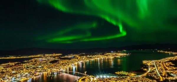 northern lights in Tromso
