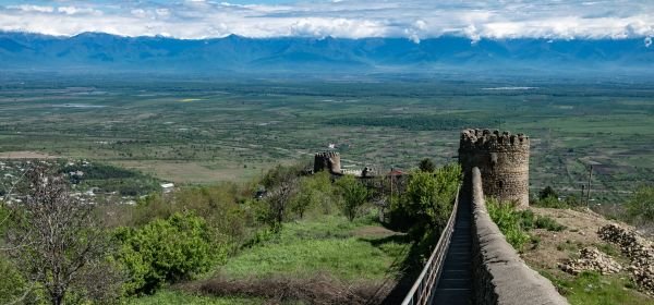 sighnaghi wall georgia
